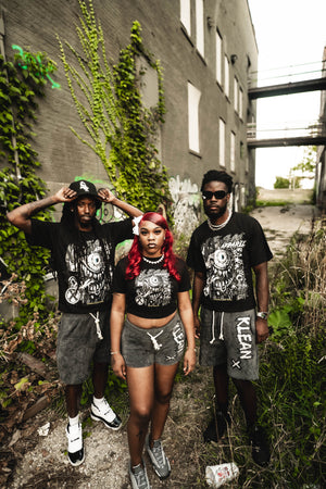 Killer eyes women tee (black)