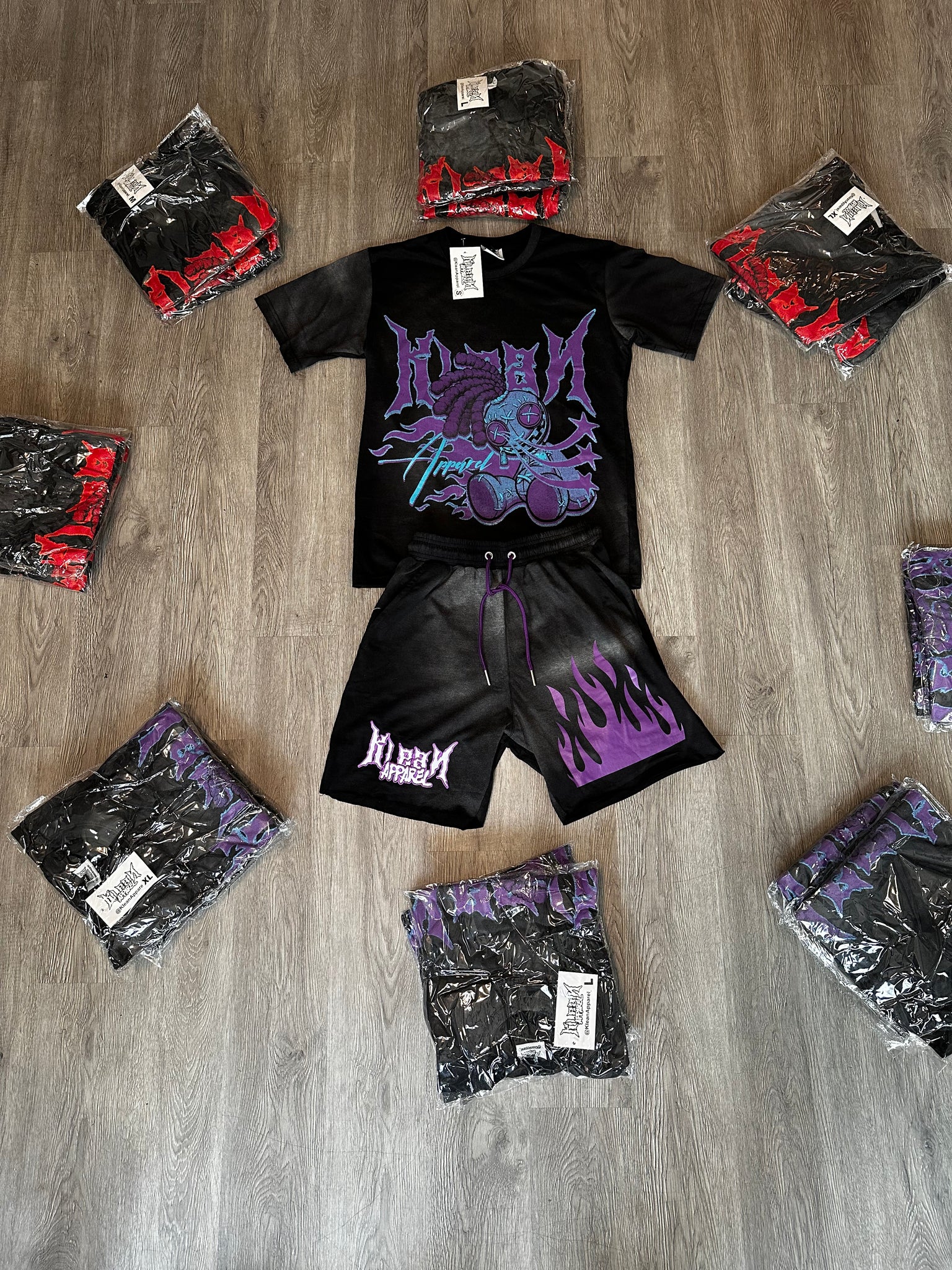 Teddy Flame Set