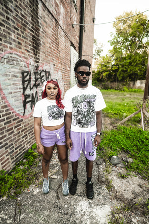 Killer eyes tee (Purple)